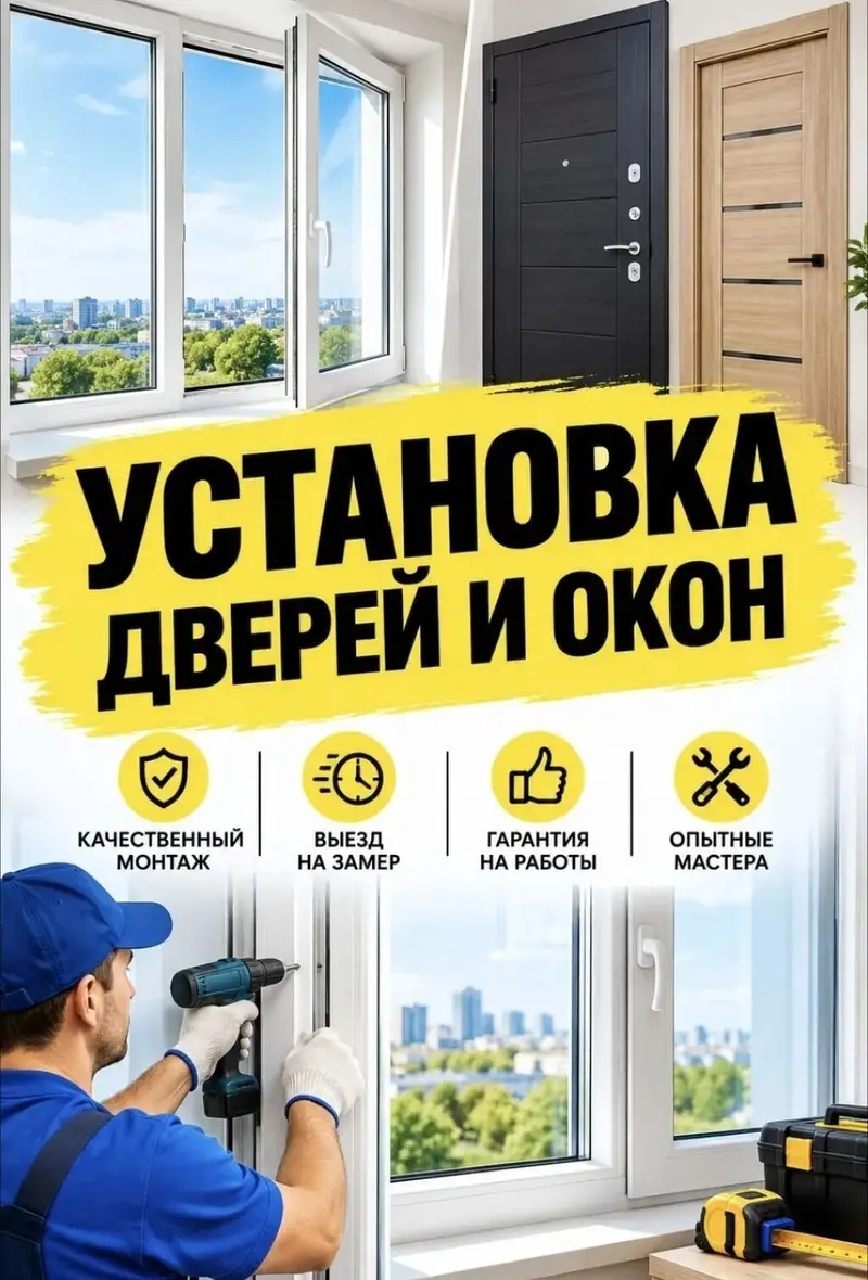 ПВХ-окна и двери на заказ качество качество продукции аябай жакшы — фото 2