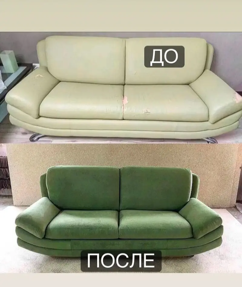 Ремонт мебели Реставрация мебели Замена ткани Замена паралона Стаж — фото 4