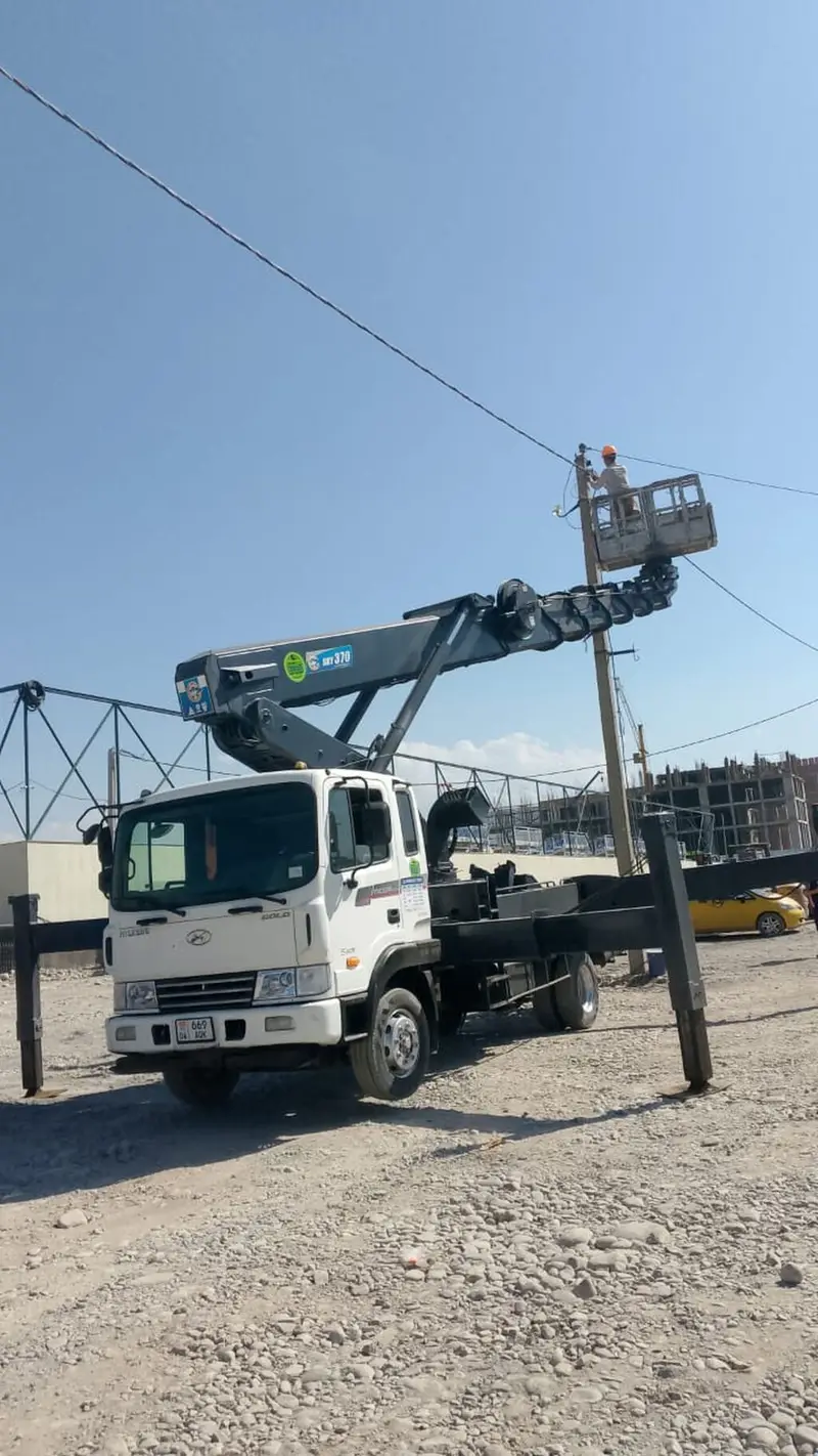 УСЛУГИ АВТОВЫШКИ на базе Hyundai с телескопической стрелой.🏗️🏢🏙️ 28м — фото 6