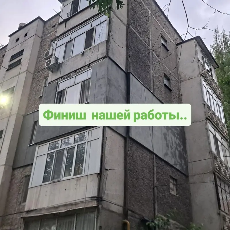 Высотные работы. любой сложности мойка окон. монтаж банер монтаж — фото 3