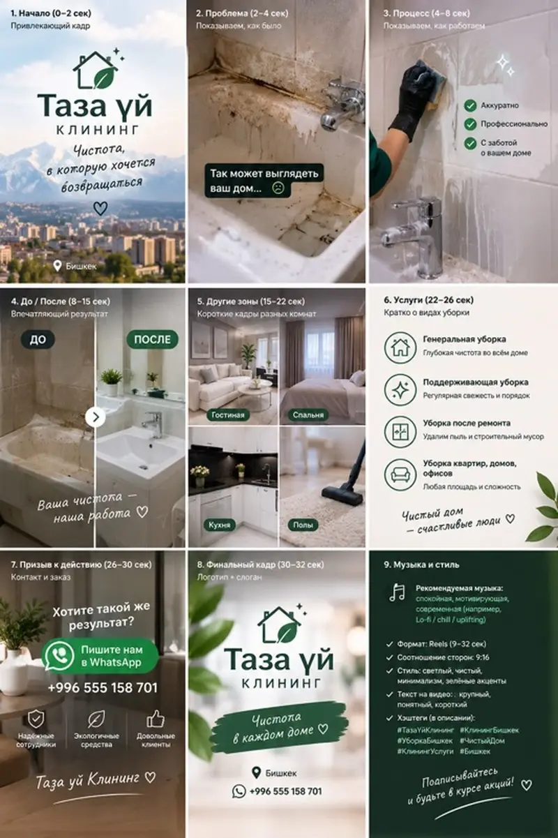 Клининговые услуги Taza ui clinic Чистота — фото 2