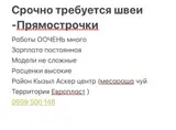 Швеи-прямострочницы