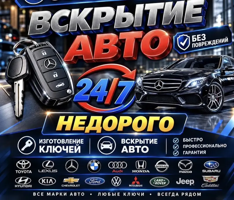 Вскрытие авто Изготовление ключей Услуги по автомобильным ключам и — фото 2