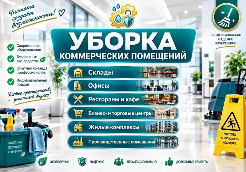 Уборка помещений — фото 3