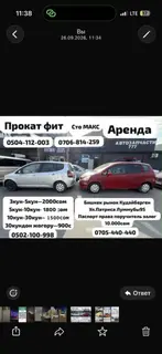 Сдаю Honda Fit, На неделю, Без водителя