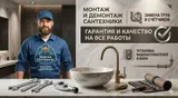 Монтаж и замена сантехники Больше 6 лет опыта