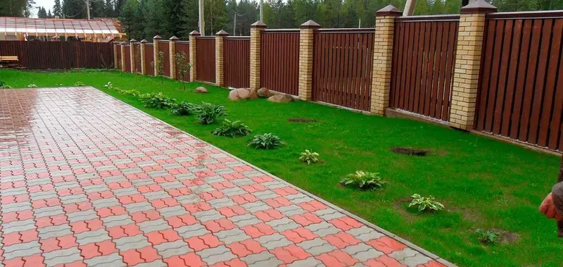 Кладка брсучаткиплитки любой сложности выезд по всему Кыргызстану — фото 4