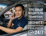 Трезвый водитель «Элит-класса» — персональный водитель Темирлан.