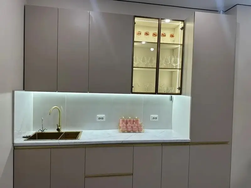 Кухонный набор на заказ, МДФ крашеный, По договорённости, Дизайн, проект — фото 3