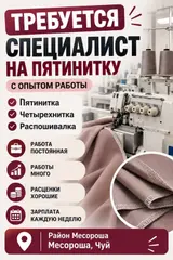 Специалист на пятинитку