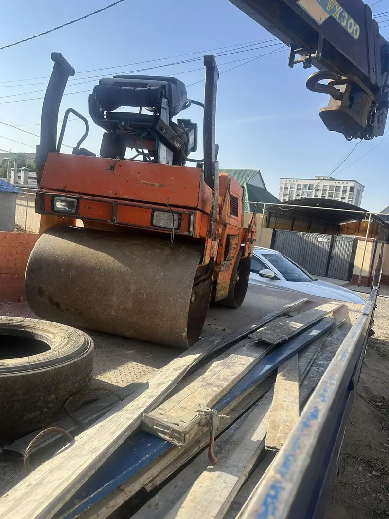 Каток услуги вибро каток 3 тоник за 3 часа 12тысяч сом, Аренда катка — фото 2