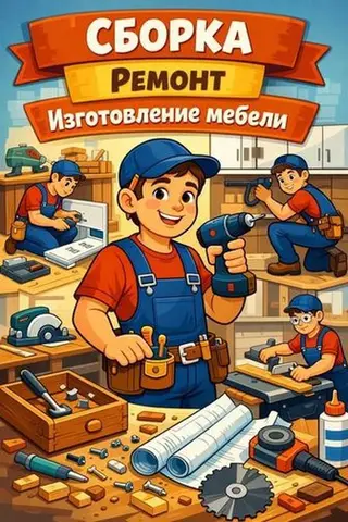 Услуги по мебели: сборка, ремонт и изготовление на заказ. Что