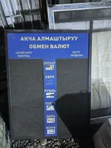 Табло для обменного пункта «Обмен валют»