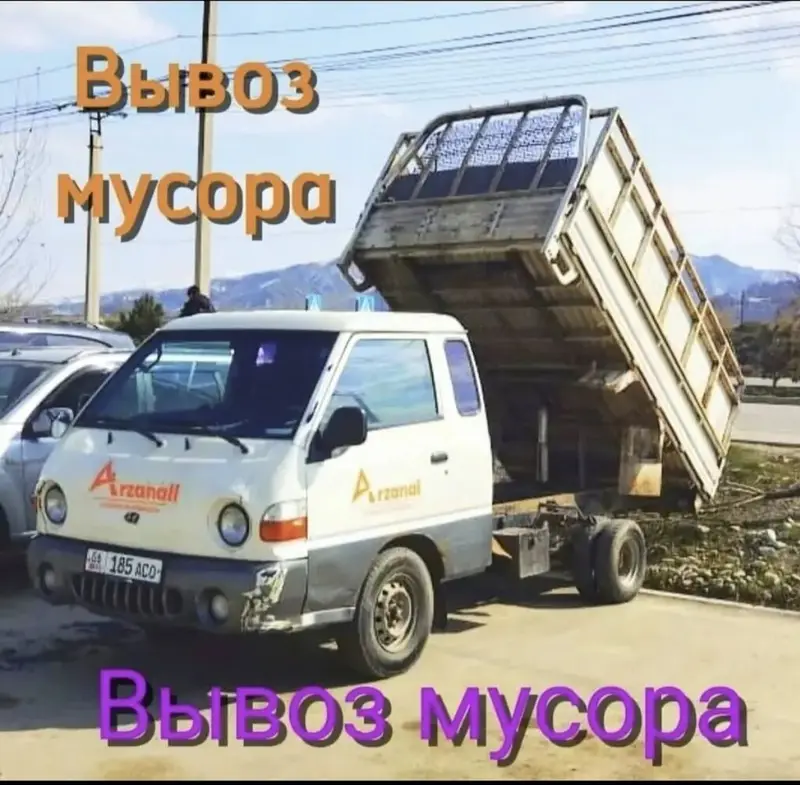 Заказать Хендай портер, Вывоз бытового мусора, C грузчиком — фото 4
