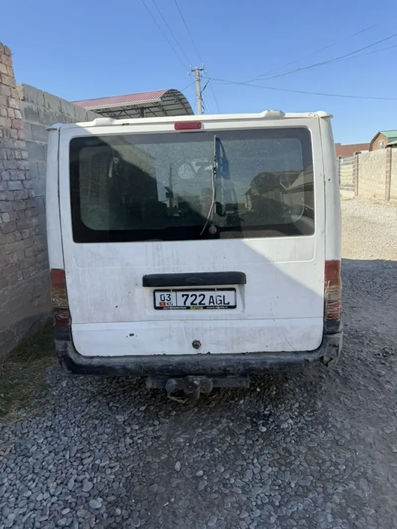 Фургон Ford Transit (белый) — пассажиро-грузовой микроавтобус. Жылы — фото 5
