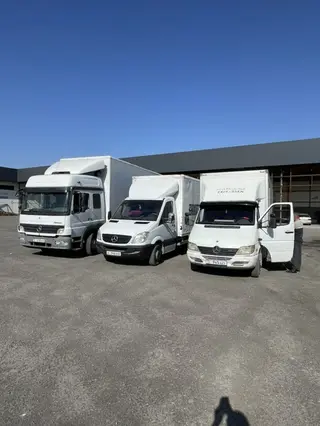 Грузоперевозки фургонами Mercedes