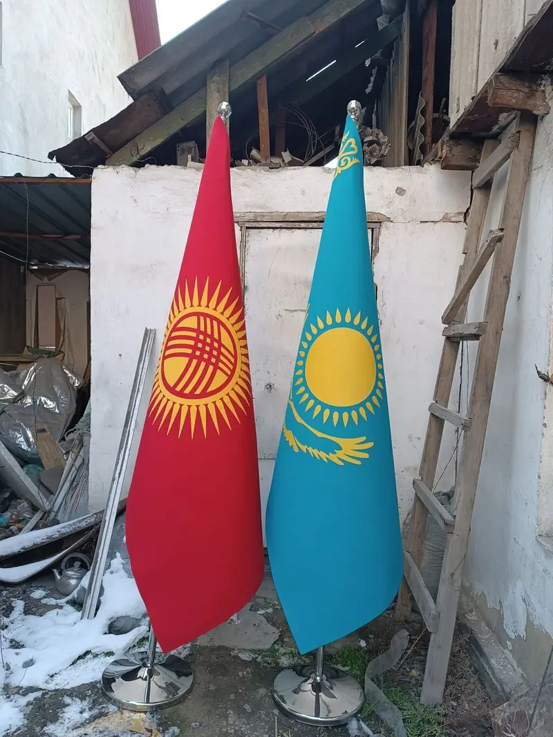 Производим флаги КР и другие на заказ Флаг кабинетный(габардин — фото 5