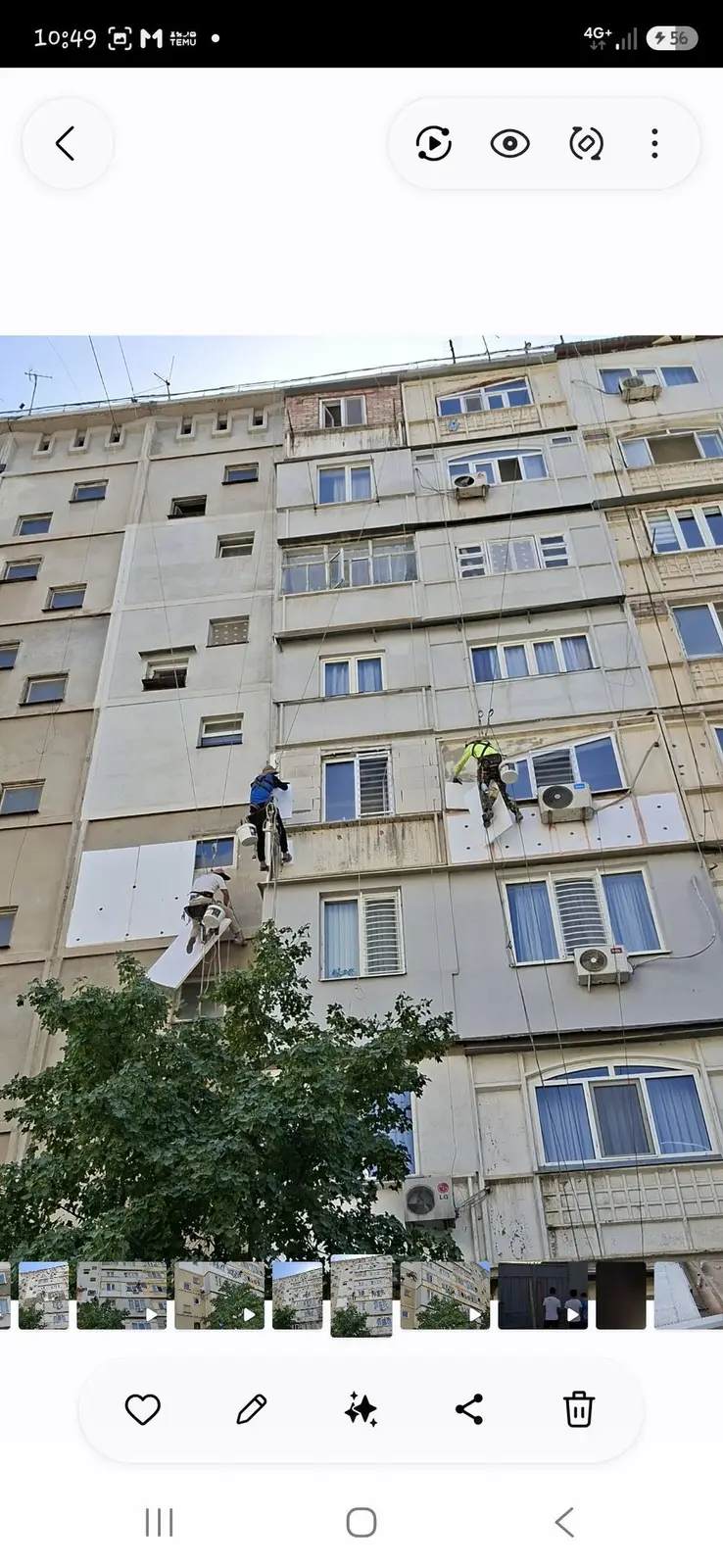 Утепление и ремонт фасадов высотных домов методом промышленного — фото 2