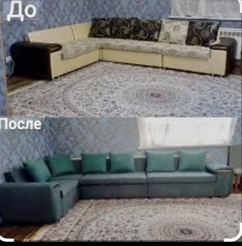 Перетяжка и реставрация мягкой мебели — фото 3