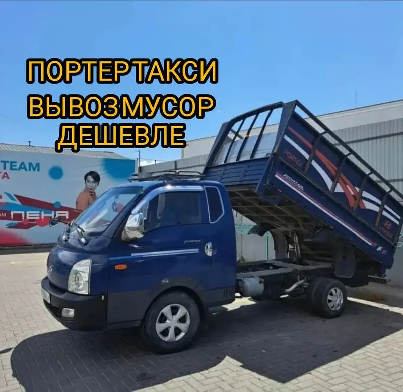 Вывоз мусора и грузоперевозки на Porter-такси. — фото 2