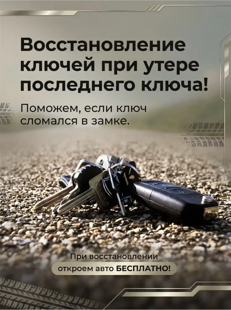 Вскрытие автомобилей и восстановление ключей — фото 2