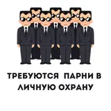 Физически подготовленные в личную охрану