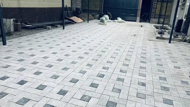 RU. KGZ⬇️ Благоустройство: Укладка брусчатки, Установка бордюров — фото 5