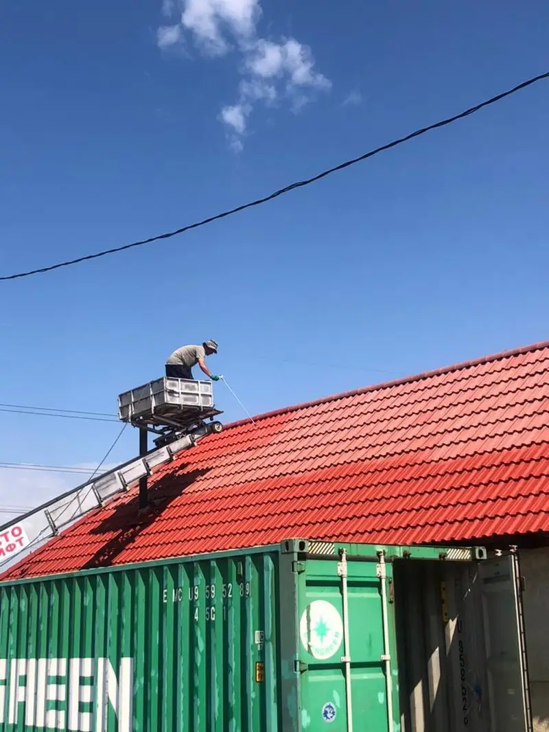 Покраска и обновление кровли Профессионально окрашиваем металлические — фото 2
