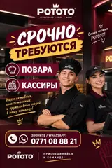 Повара и кассиры на новый стрит фуд