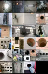 Алмазное бурение и резка проёмов Профессиональное сверление отверстий