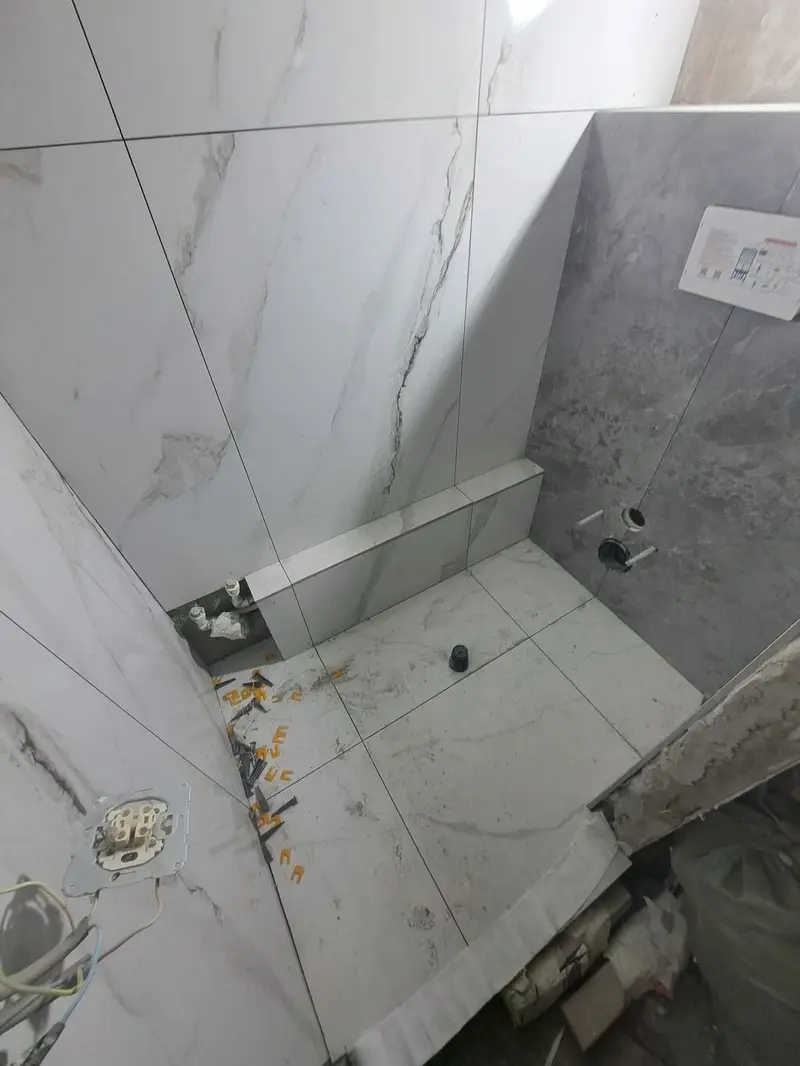 Укладка плитки на стену, Укладка плитки на пол — фото 5