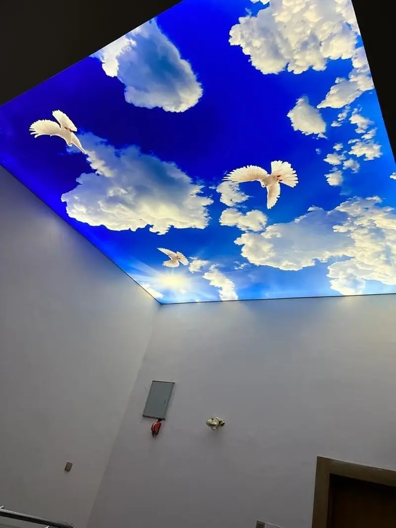 Натяжной потолок Глянцевое, Матовое, 3D потолки Гарантия, Бесплатная консультация, Монтаж — фото 3