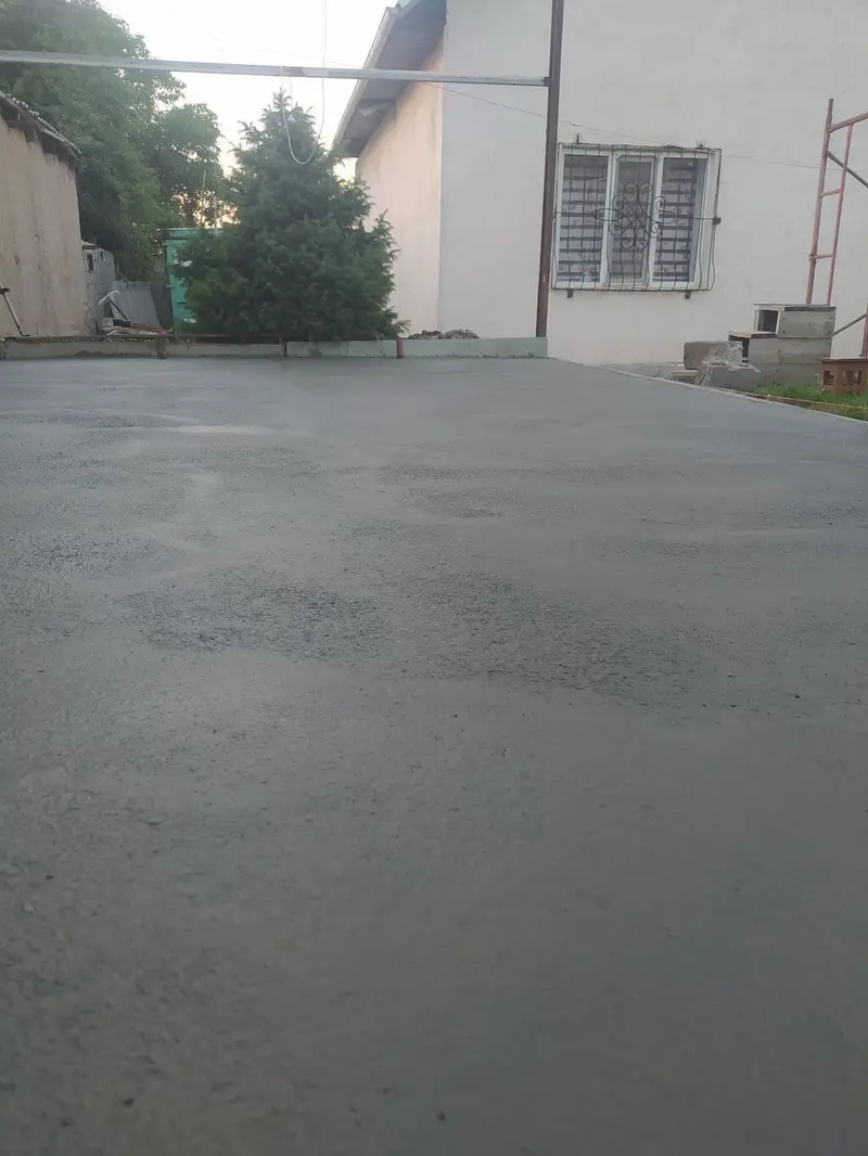 Бетонирование дворов стяжка 👍🏼 — фото 3