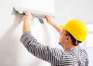 Шпаклёвка покраска ГВЛ Гипсокартон монтаж стены и потолки и до стр
