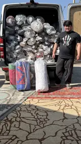 Водитель в службу стирки ковров