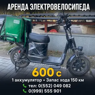 Аренда электровелосипеда для курьеров и городских поездок. Варианты