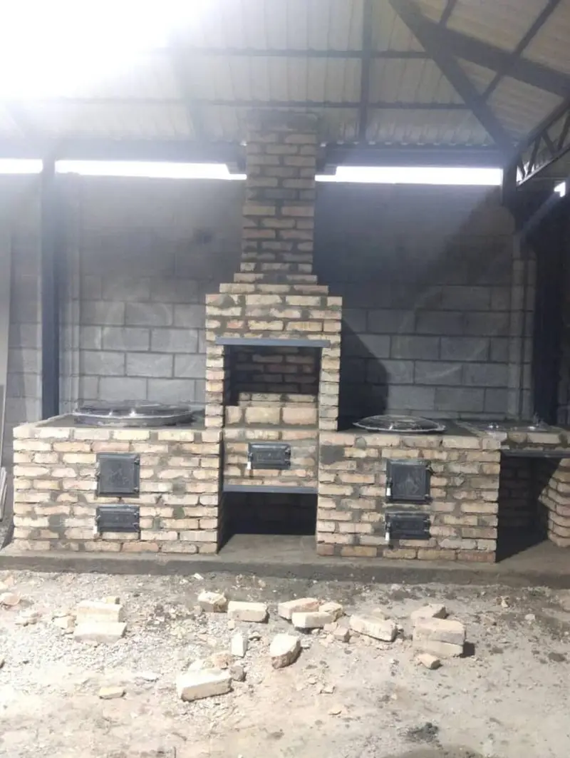 Очок барбекю салабыз . Газовый система отунга уномдуу.Столешница — фото 3