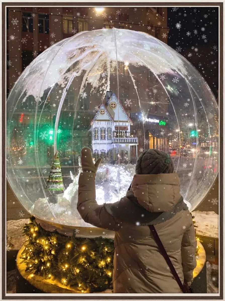 Гигантские снежные шары Эксклюзив впервые в Бишкеке — фото 3